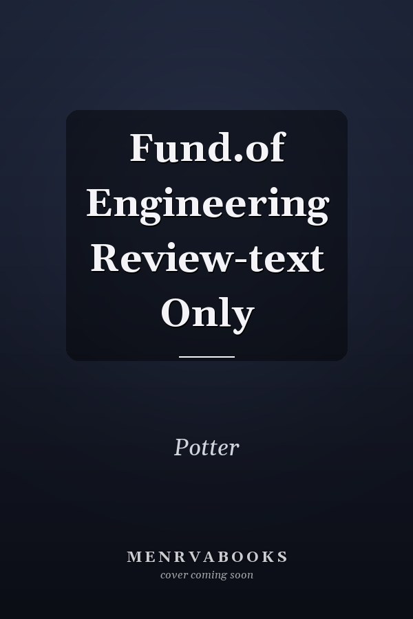 Fundamentals of Engineering Review