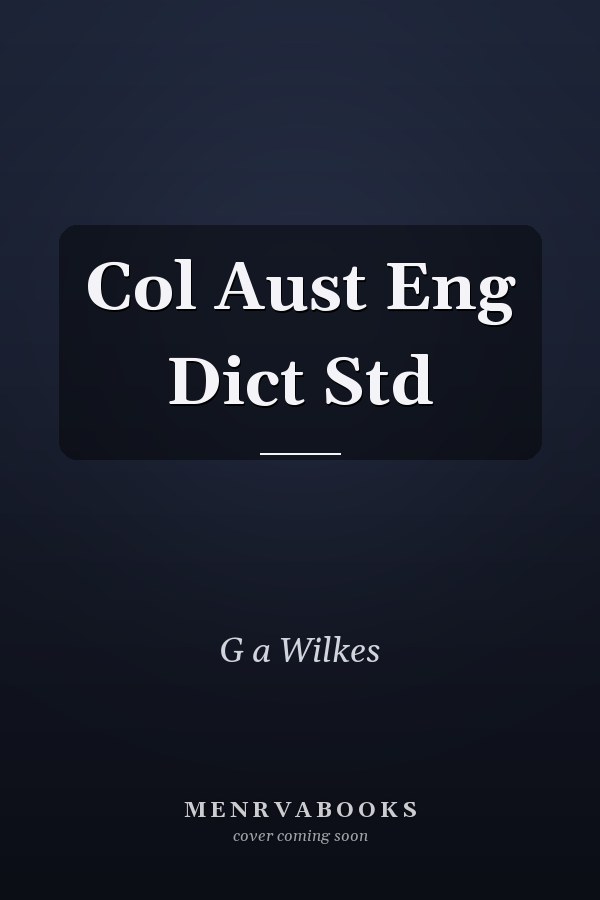 Collins Australian English Dictionary