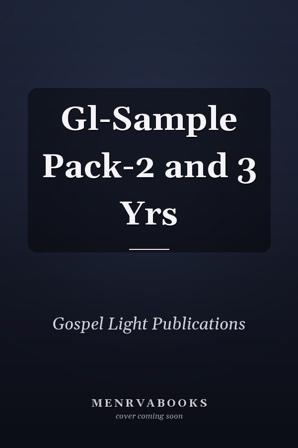 GL Sample Pack: 2 and 3 Years