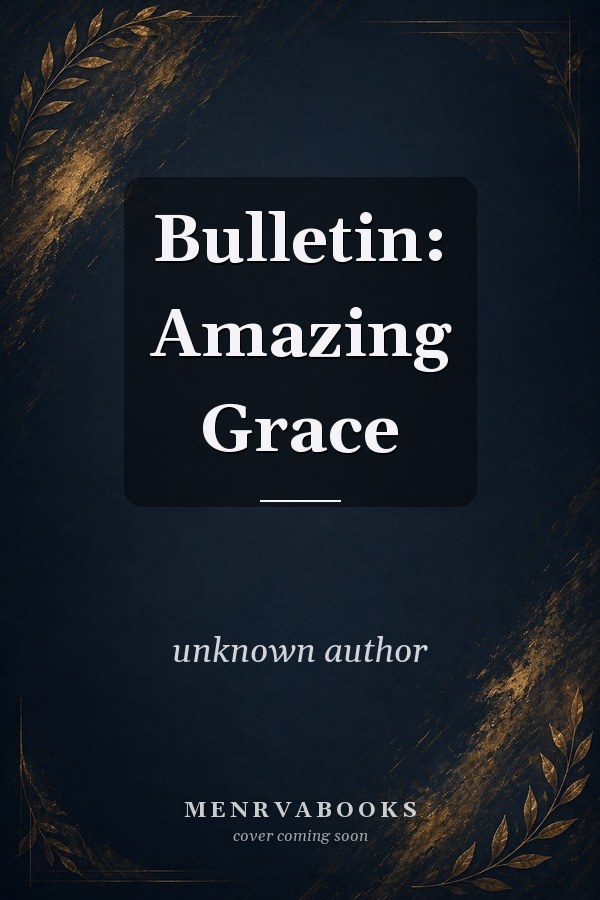 Bulletin: Amazing Grace