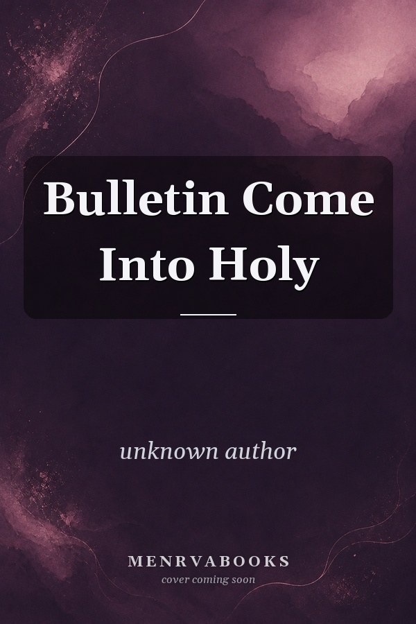 Bulletin Come Into Holy
