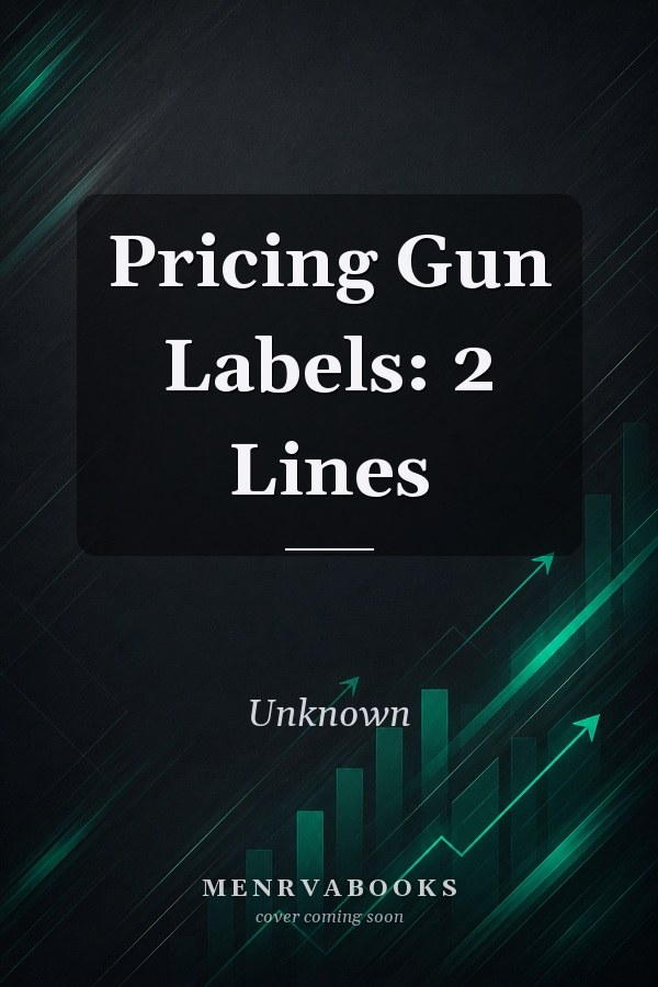 Pricing Gun Labels: 2 Lines
