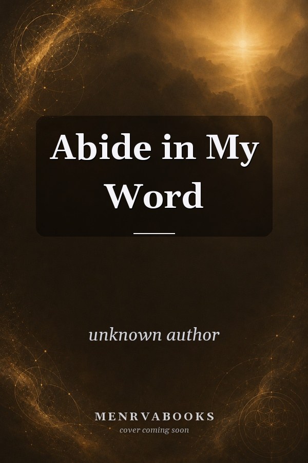 Abide in My Word