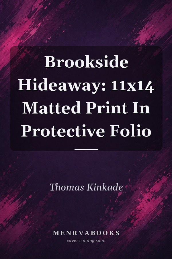 Brookside Hideaway: 11x14 Matted Print In Protective Folio