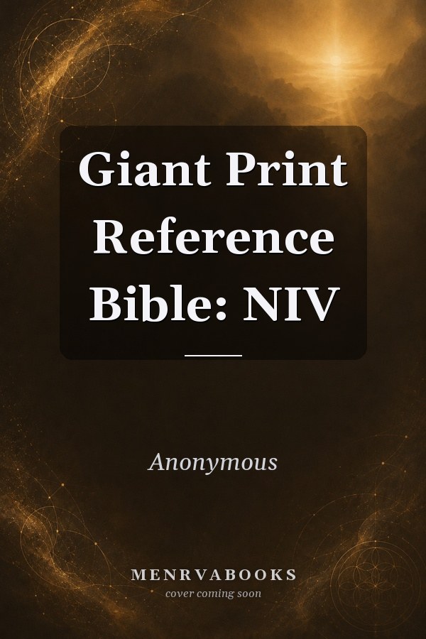 Giant Print Reference Bible: NIV