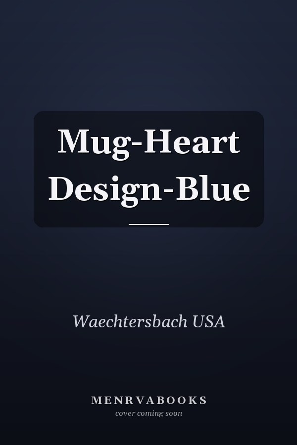 Mug-Heart Design-Blue