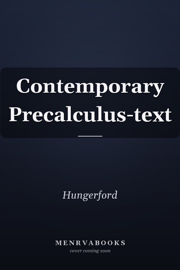 Contemporary Precalculus