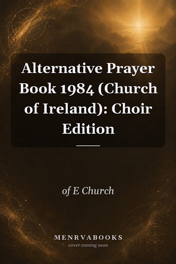 Alternative Prayer Book 1984 (Church of Ireland): Choir Edition