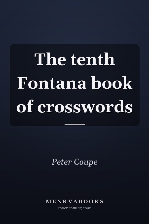 The Tenth Fontana Book of Crosswords