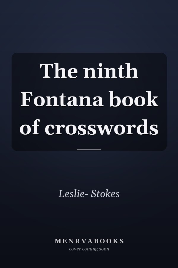 The Ninth Fontana Book of Crosswords