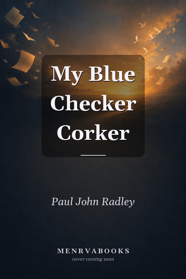 My Blue Checker Corker