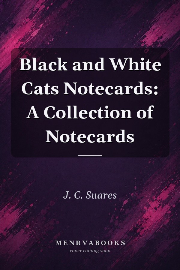 Black and White Cats Notecards: A Collection of Notecards