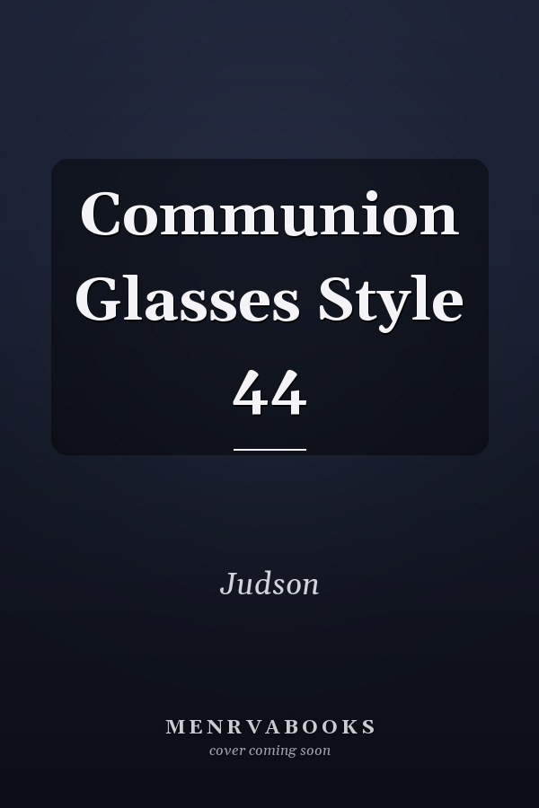 Communion Glasses Style 44