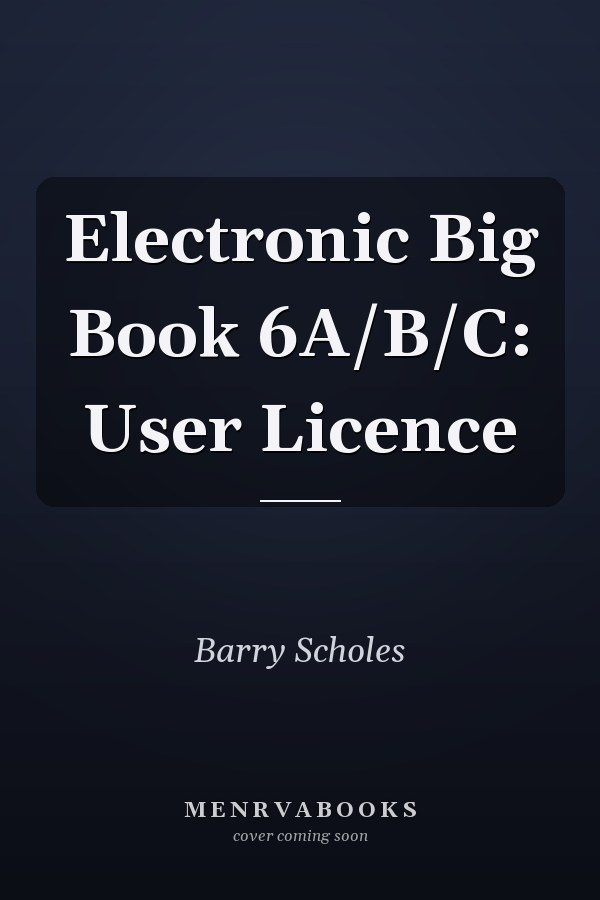 Electronic Big Book 6A/B/C: User Licence