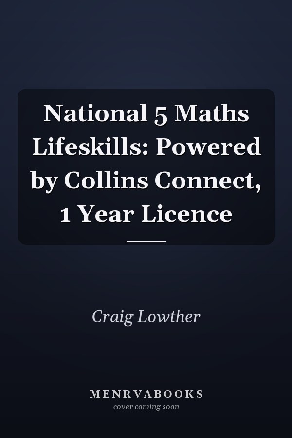 National 5 Maths Lifeskills: Powered by Collins Connect, 1 Year Licence