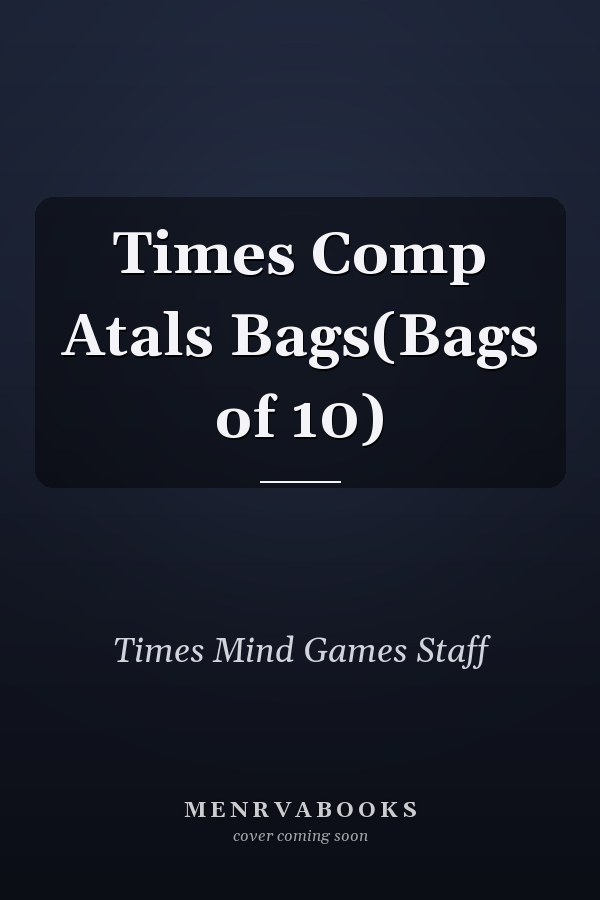 Times Comp Atals Bags(Bags of 10)