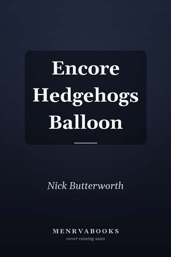 Encore Hedgehogs Balloon