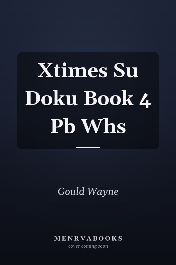 Xtimes Su Doku Book 4
