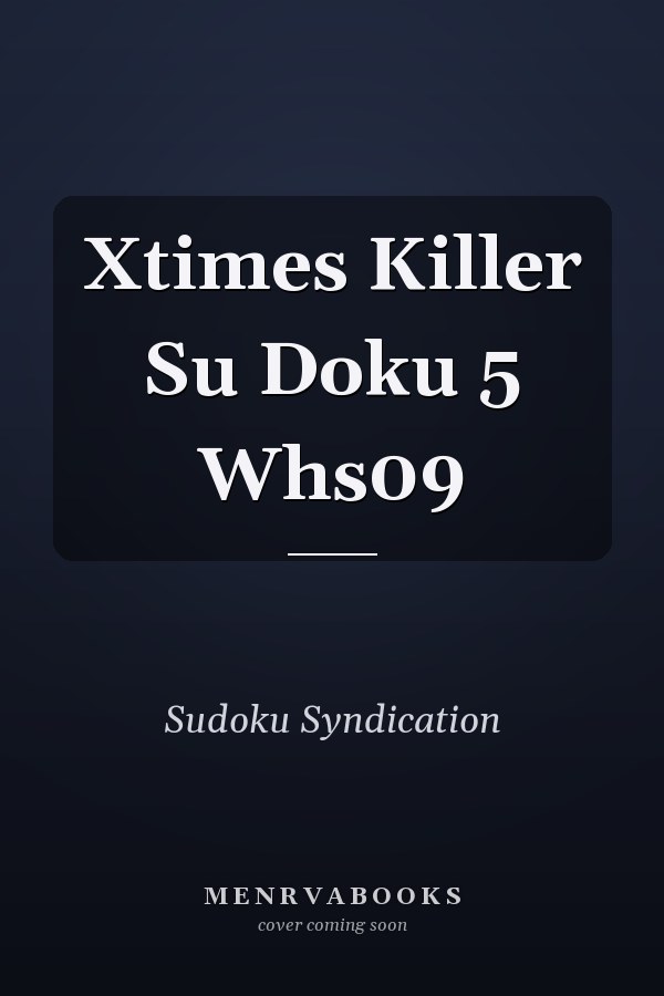 Xtimes Killer Sudoku 5