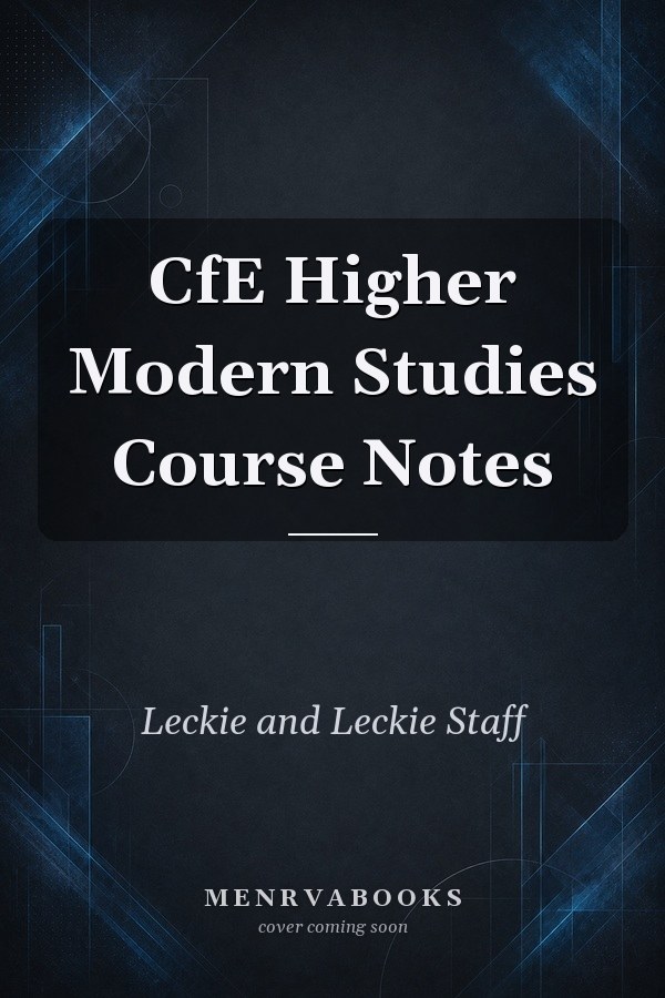 CfE Higher Modern Studies Course Notes
