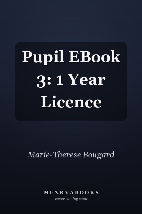 Pupil EBook 3: 1 Year Licence