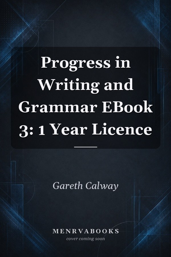 Progress in Writing and Grammar EBook 3: 1 Year Licence
