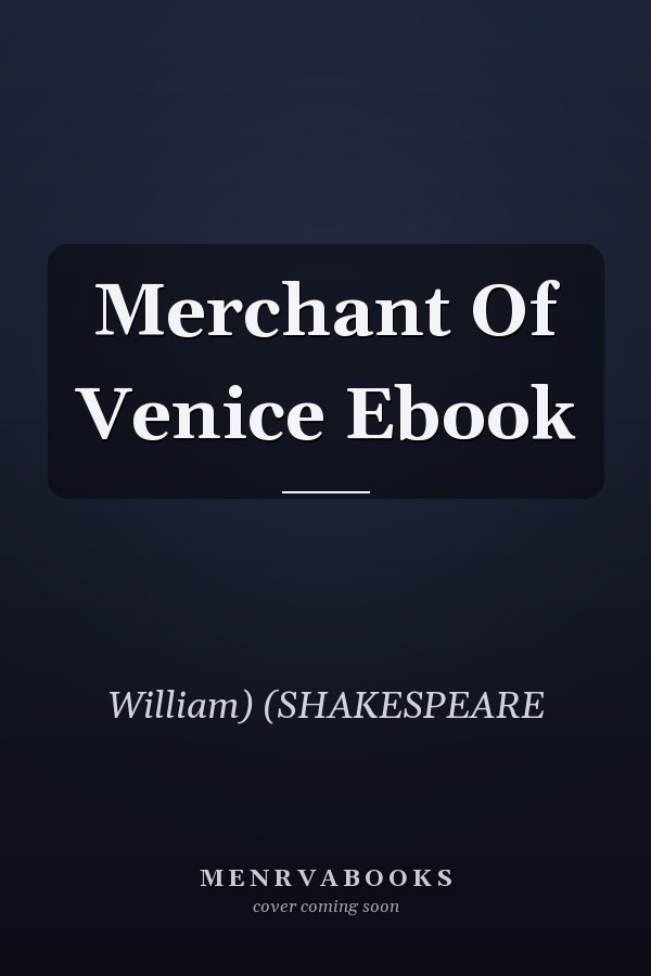Merchant Of Venice Ebook