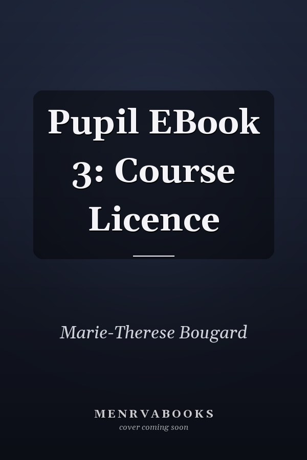 Pupil EBook 3: Course Licence