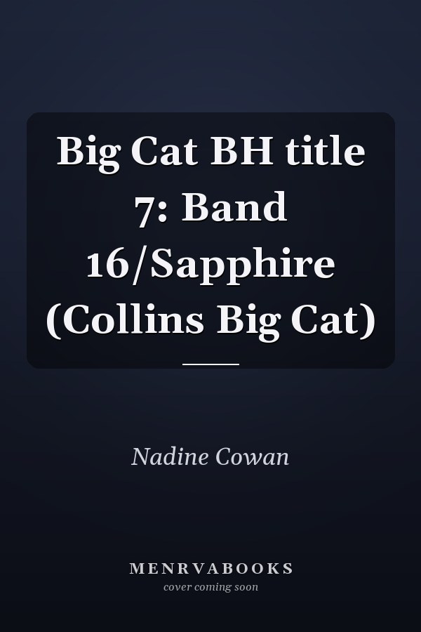 Big Cat BH title 7: Band 16/Sapphire