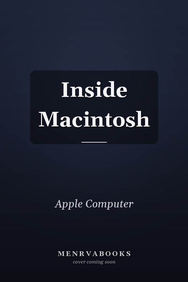 Inside Macintosh