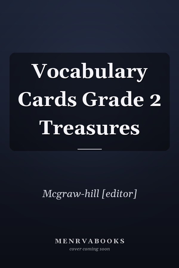 Vocabulary Cards Grade 2 Treasures