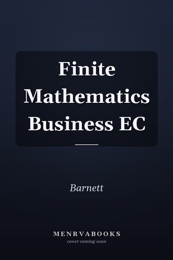 Finite Mathematics Business EC