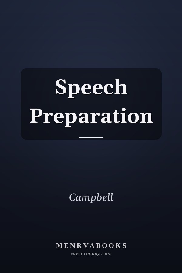 Speech Preparation
