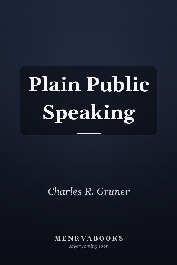 Plain Public Speaking