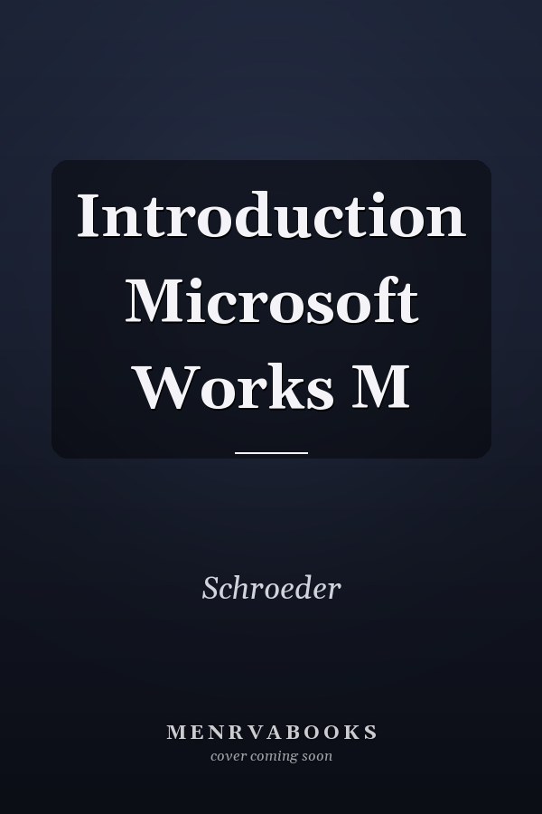 Introduction Microsoft Works M