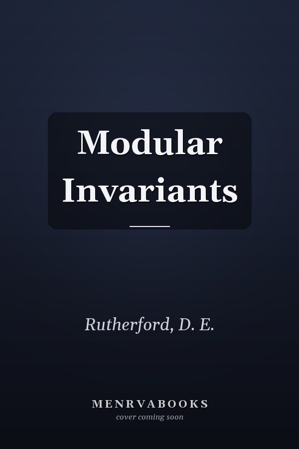 Modular Invariants