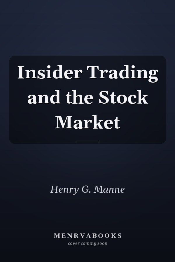 Insider Trading and the Stock Market