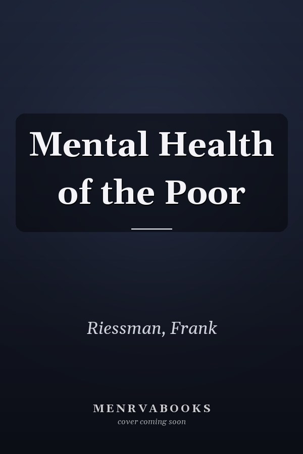 Mental Health of the Poor