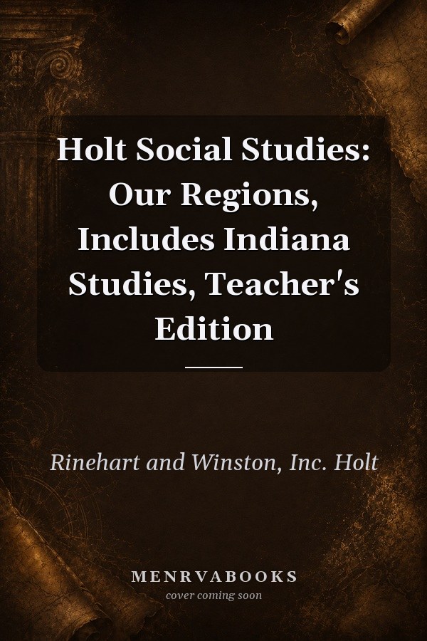 Holt Social Studies: Our Regions, Includes Indiana Studies, Teacher's Edition