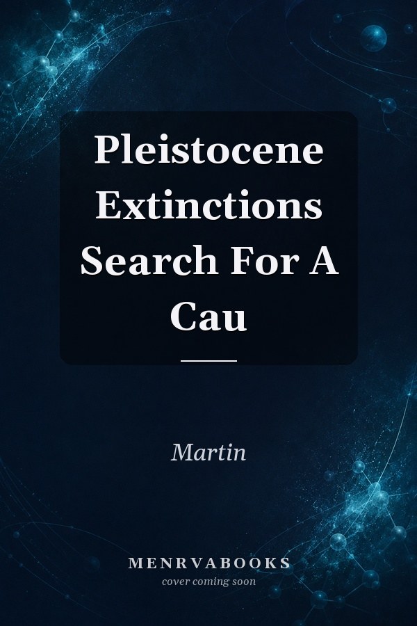 Pleistocene Extinctions Search For A Cau