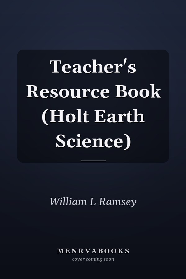 Teacher's Resource Book (Holt Earth Science)
