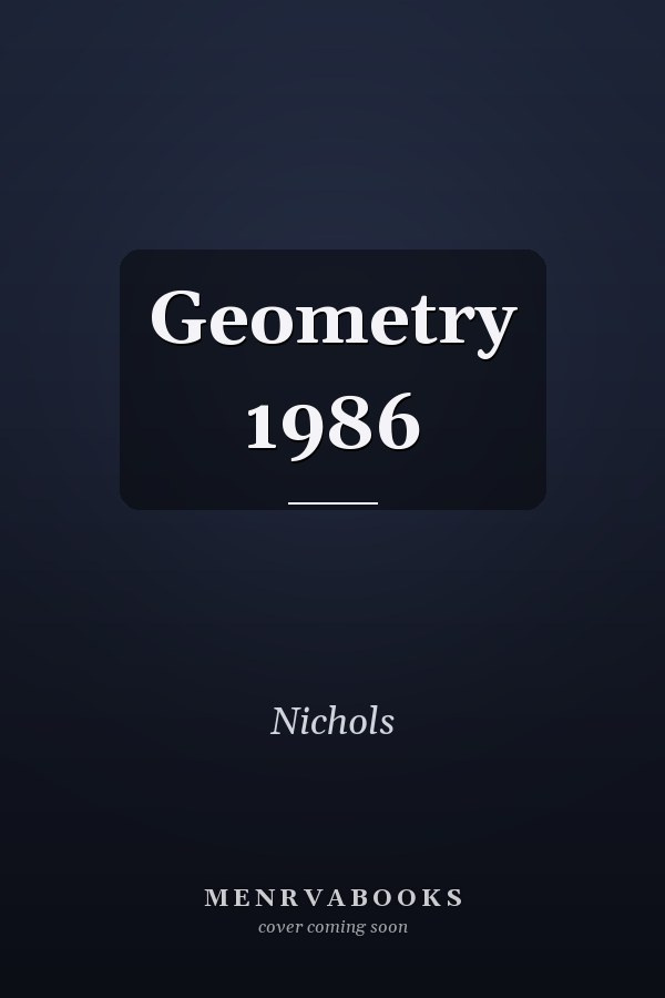 Geometry 1986
