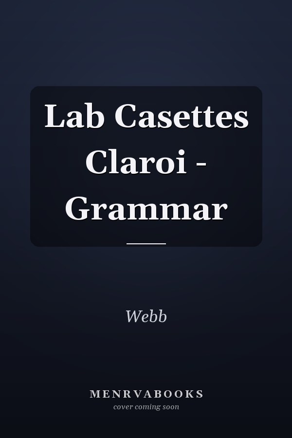 Lab Casettes Claroi - Grammar