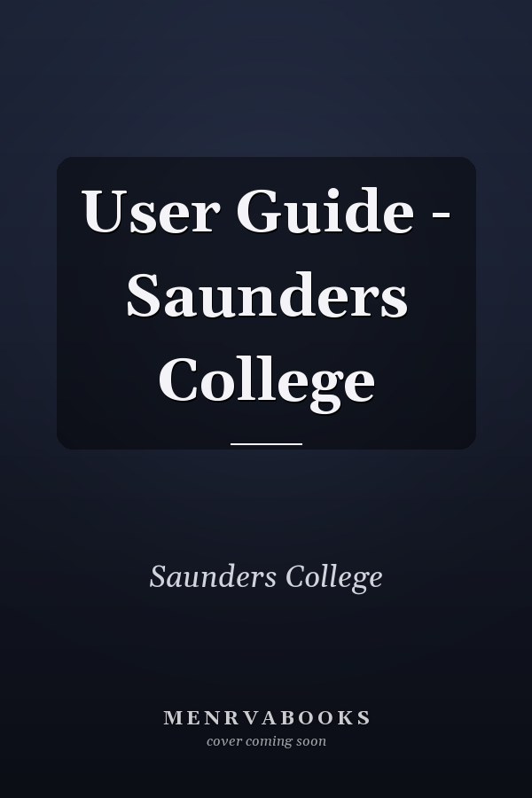 User Guide - Saunders College