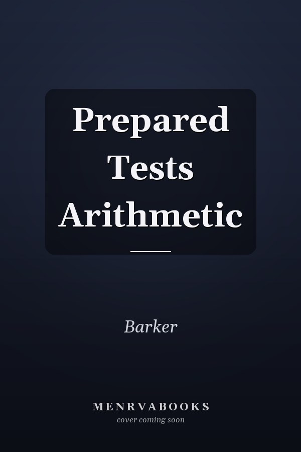 Prepared Tests Arithmetic