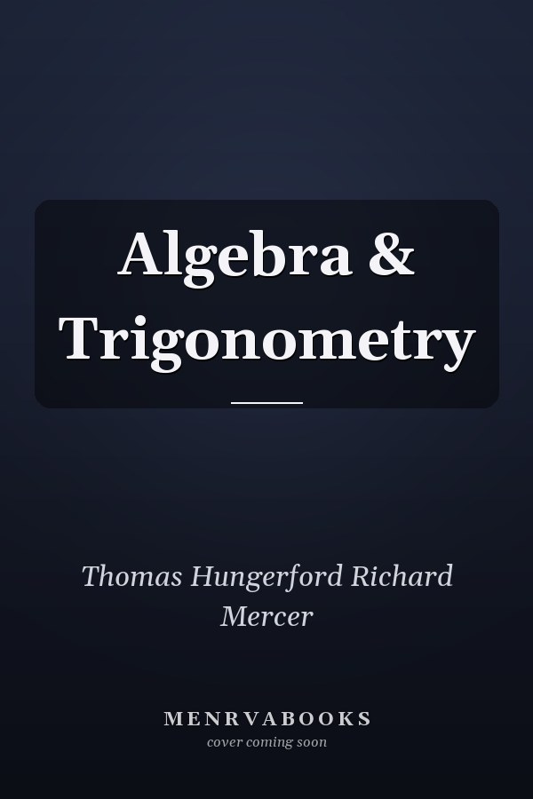 Algebra & Trigonometry