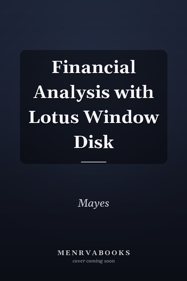 Financial Analysis with Lotus Window Disk