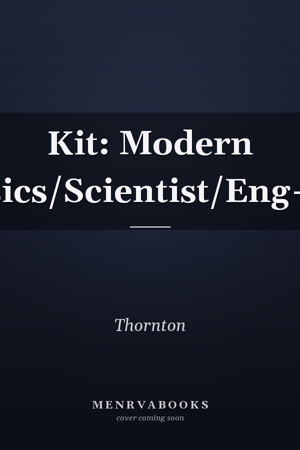 Kit: Modern Physics/Scientist/Eng+ssm