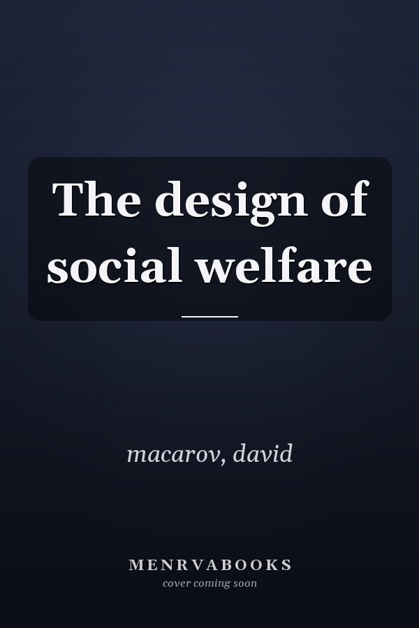 The design of social welfare
