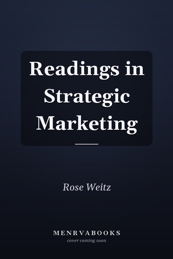 Readings in Strategic Marketing